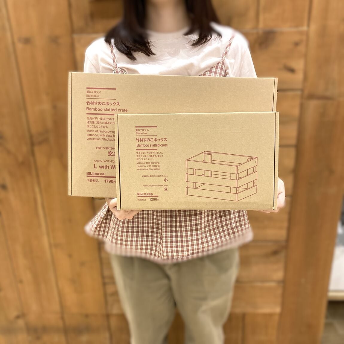 【イオンモール岡山】竹材すのこボックスが入荷しました。_2z1orN