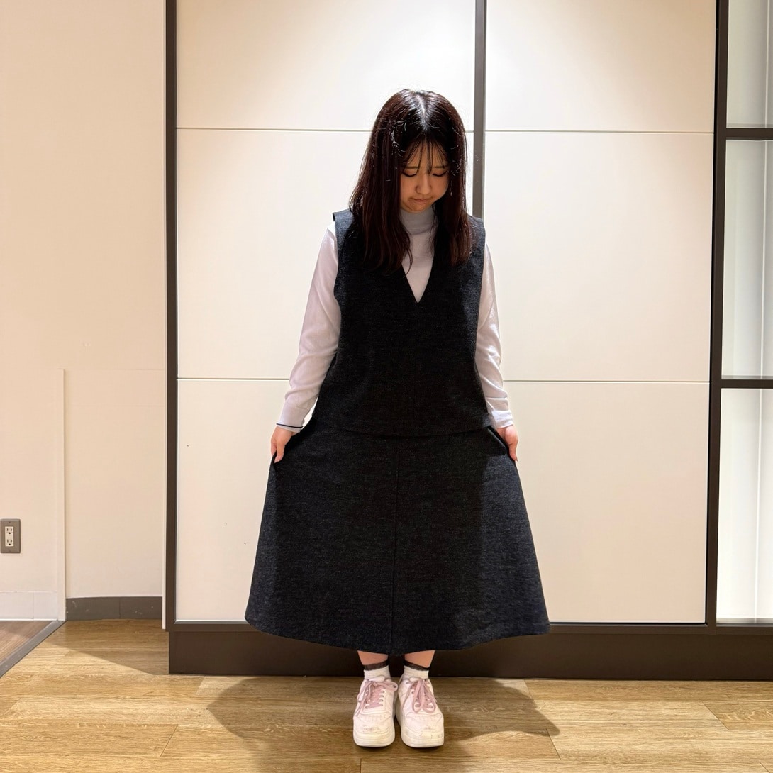 【神戸阪急】_身長153cm_skirt