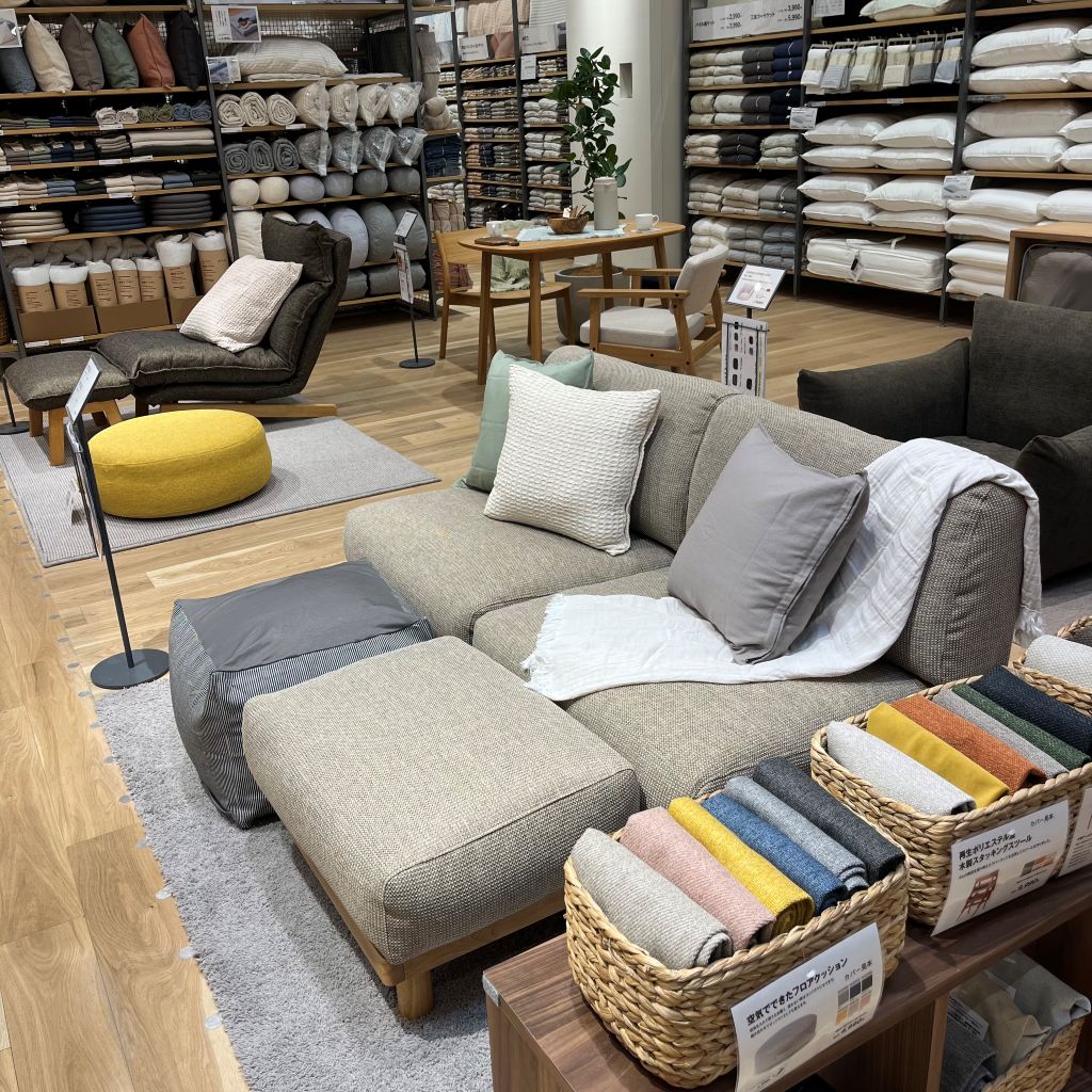 ソファ展示