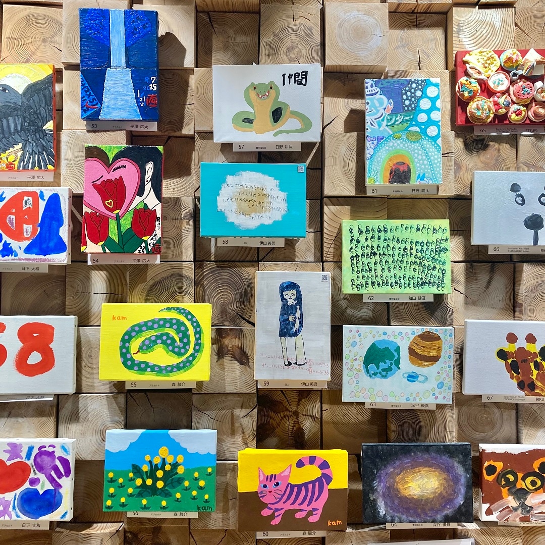 怖い絵展　ミニキャンバス　マドンナ 怖い絵展 ミニキャンバス マドンナ （怖い絵」展と街コン