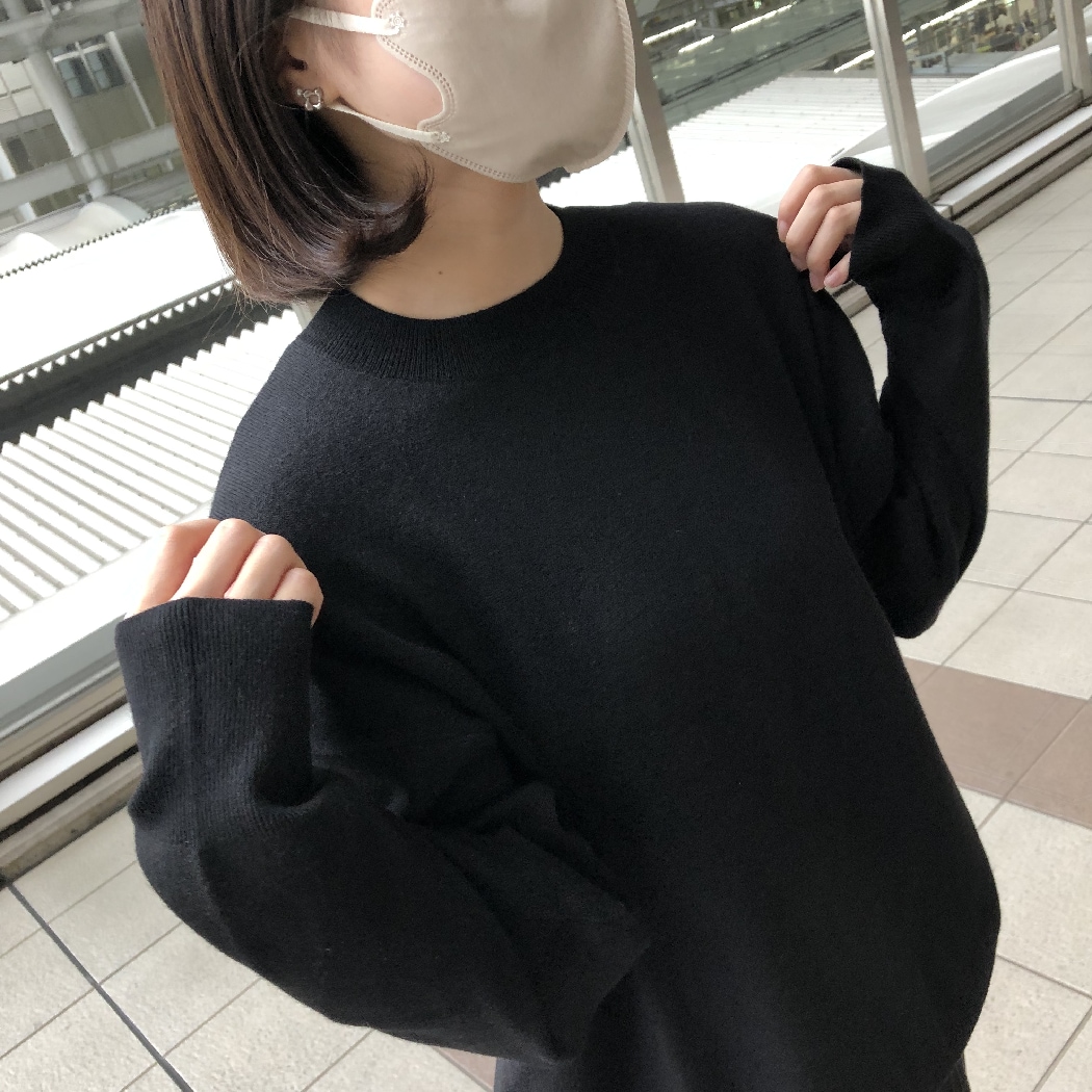 ニット セーター 「洗濯機で洗えるニット」リブ編み　クルーネック レディース ルクア大阪】 洗えるニットシリーズをご紹介します｜ 無印良品
