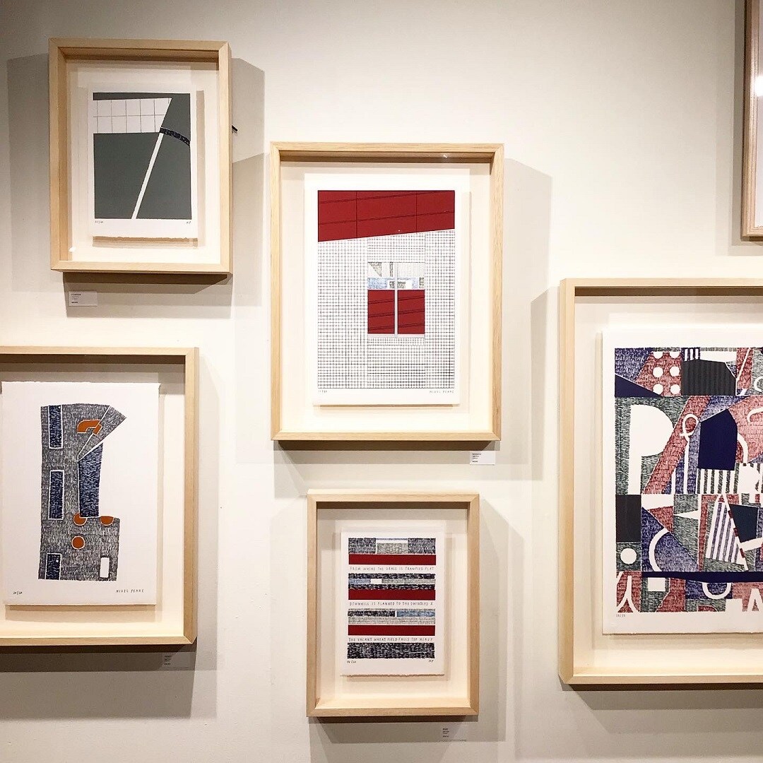 IDEE イデー リトグラフ 版画 レゼディション 森本直樹 無印良品 MUJI