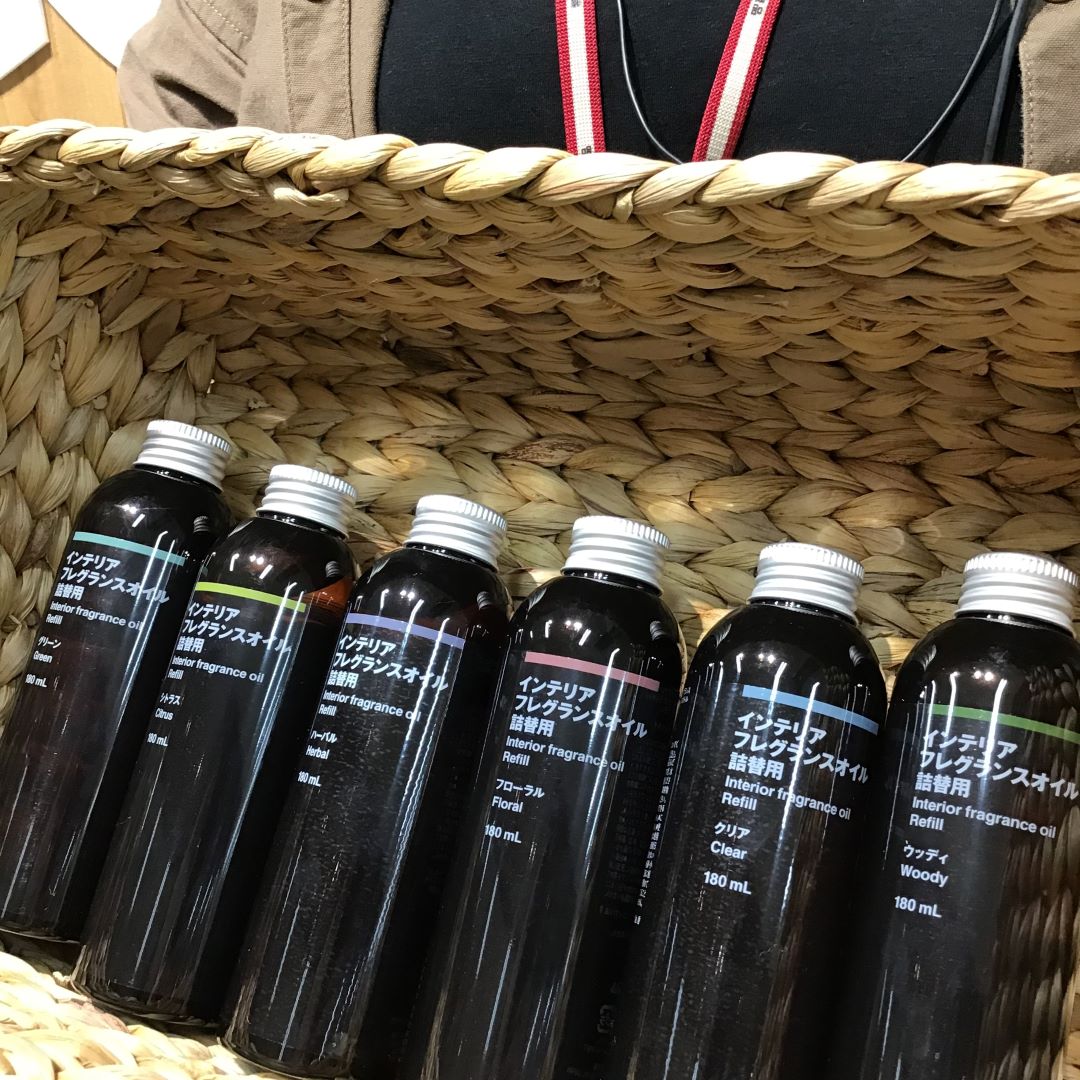 ゆめタウン山口】詰替え登場 インテリアフレグランスオイル｜ 無印良品