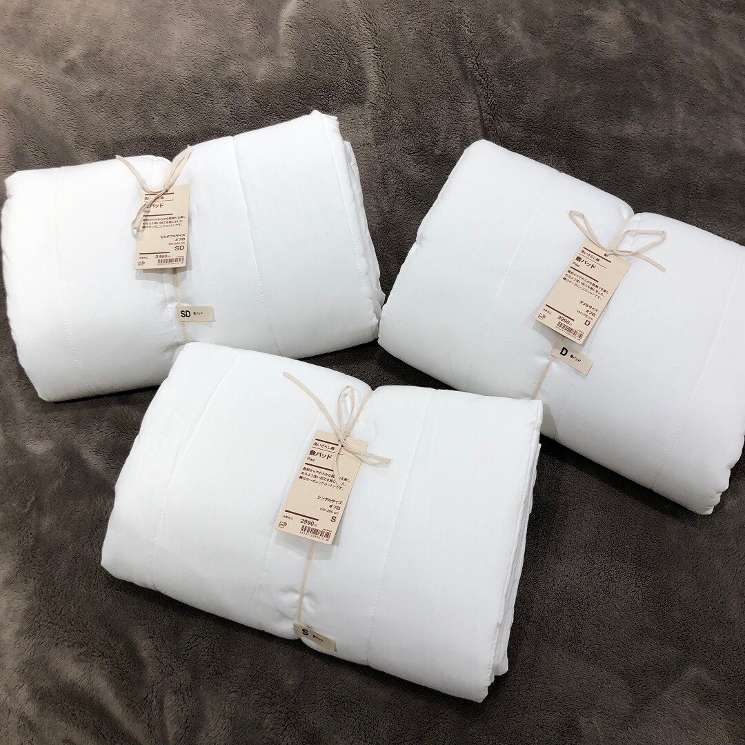 アル・プラザ長浜】洗いざらし綿敷パッド｜ 無印良品