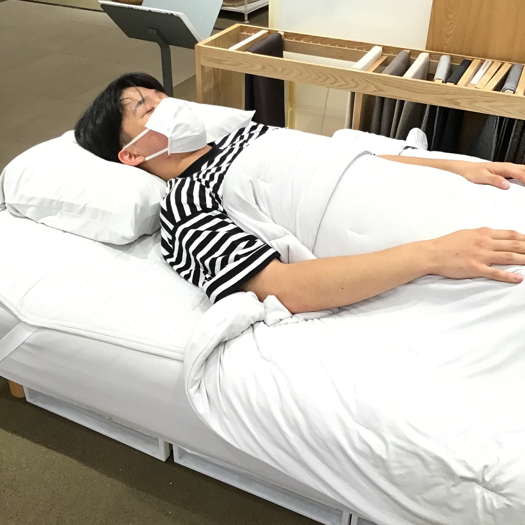 トレッサ横浜】ひんやり薄掛けふとん｜ 無印良品