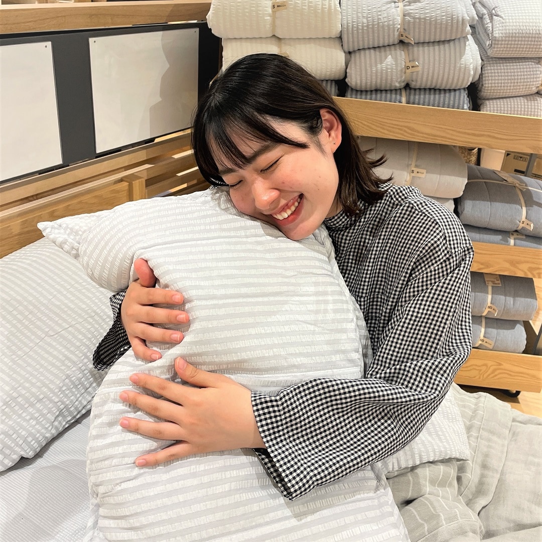 イオンモール北大路】夏の快眠に薄掛けふとん｜ 無印良品