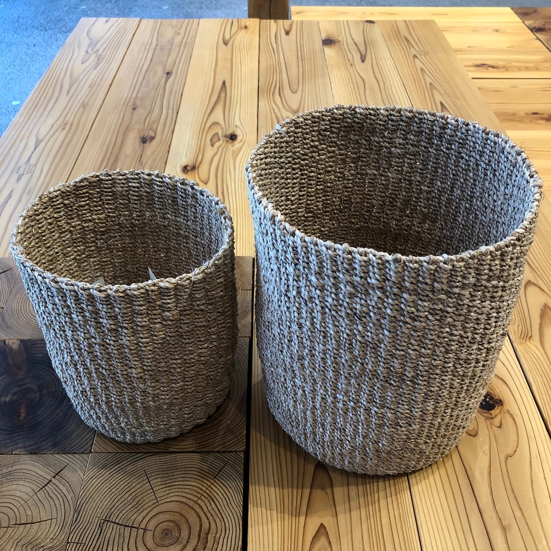 ヨークタウン水戸】 新商品 天然素材のバスケットが入荷しました ヨークタウン水戸】 新商品 天然素材のバスケットが入荷しました