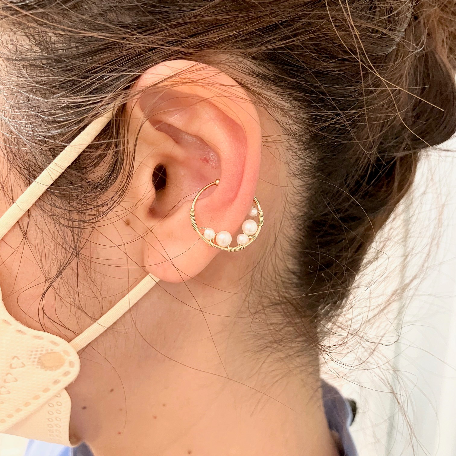 IDEE アスミビジュー 淡水パール ピアス｜アクセサリー