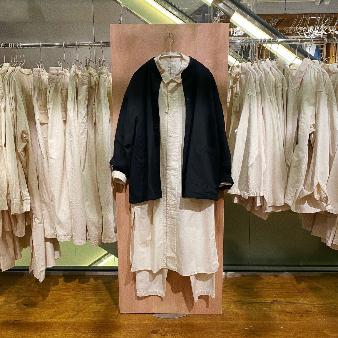 無印良品 カポック混 中わたコート ジャケット MUJI LABO 