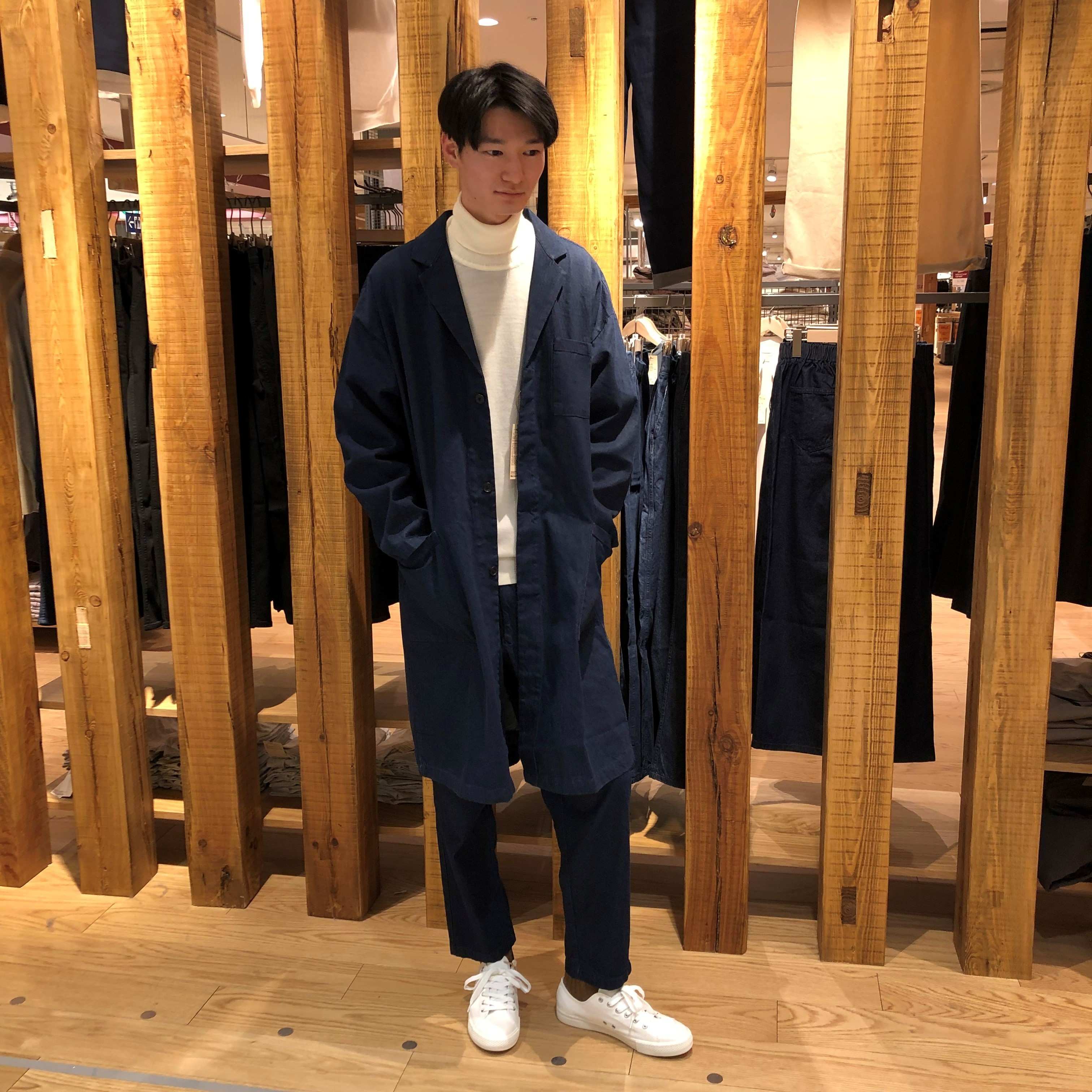 アル・プラザ近江八幡】カポック素材の服～デニムの服～｜無印良品