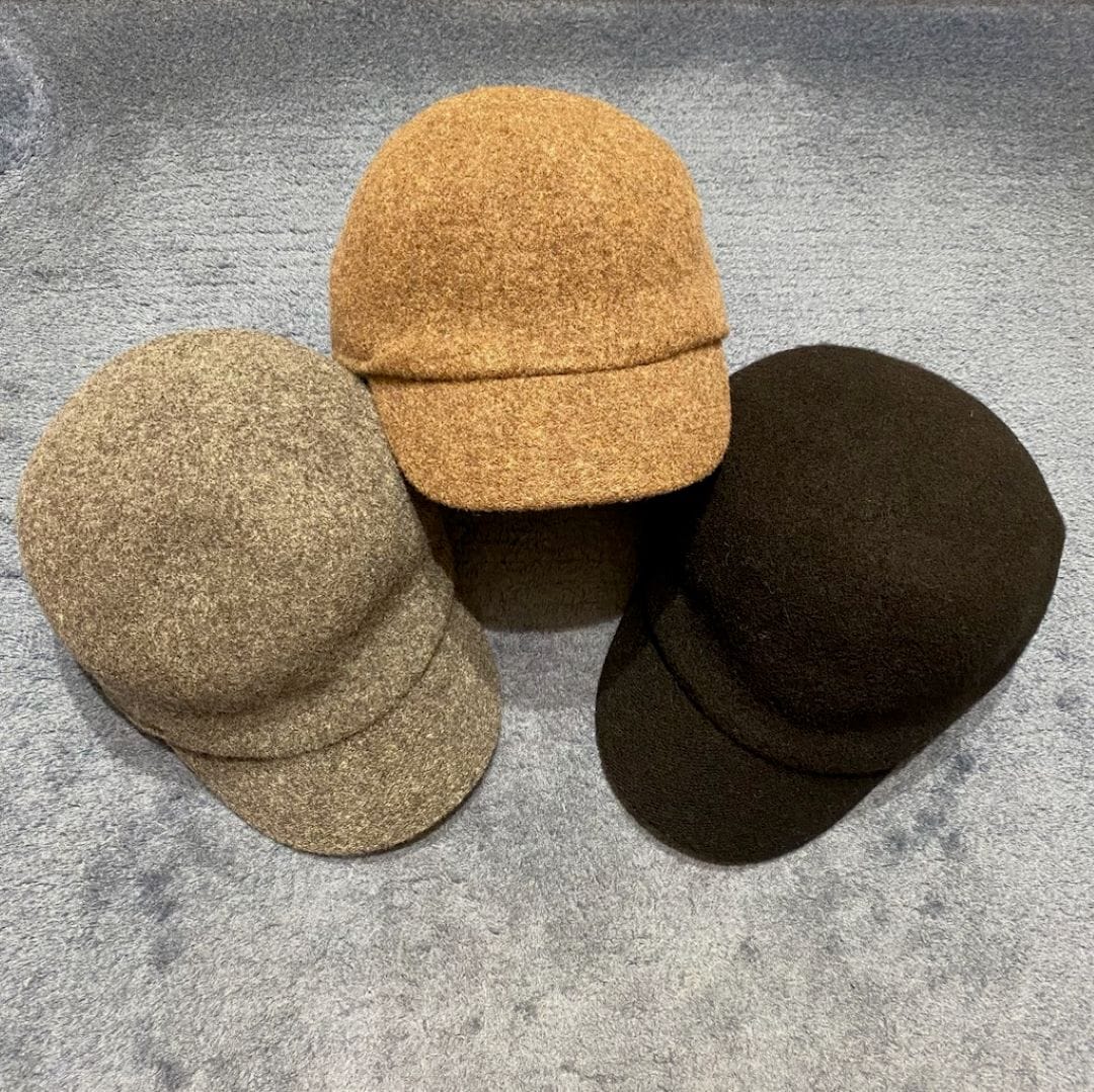アミュプラザ博多】新商品！ウールメルトンを使用した帽子の紹介