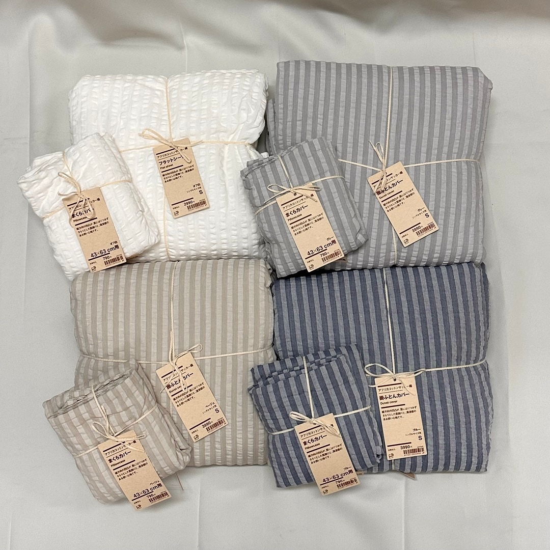 フェアモール福井】さらりとした肌ざわり。| 無印良品 フェアモール福井】さらりとした肌ざわり。| 無印良品