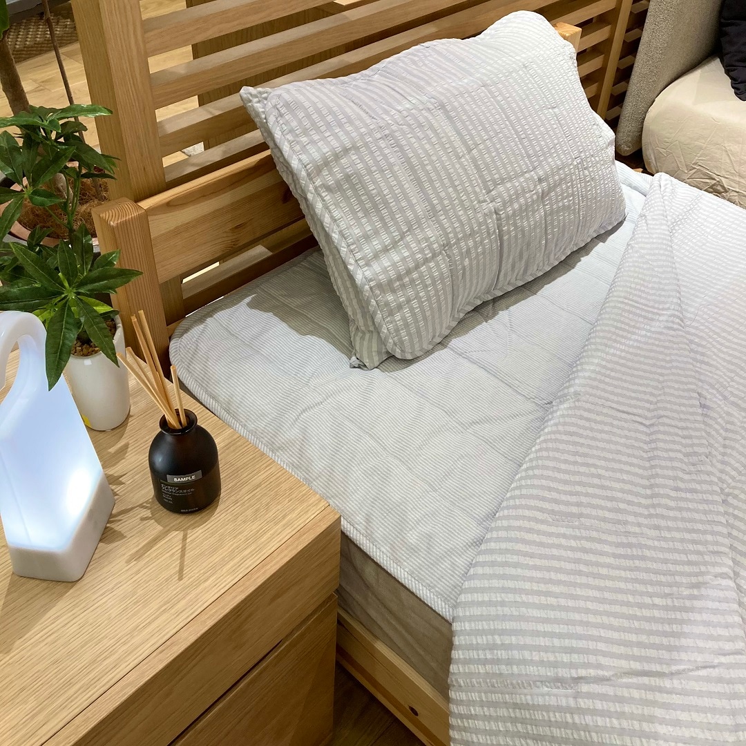 豊見城ウイングシティ】心地良い眠りを誘う 寝具のご紹介です。｜ 無印良品