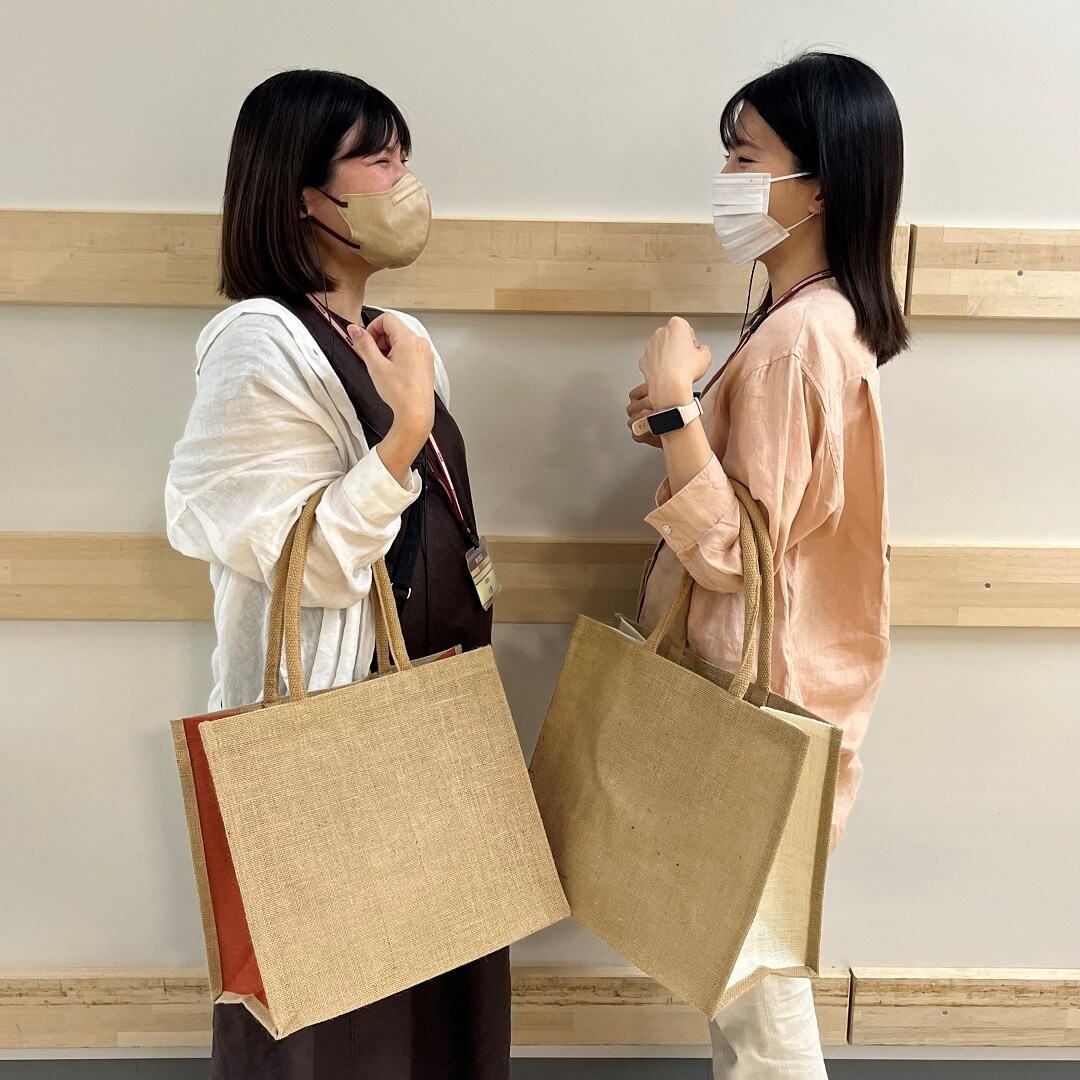 エコバッグ　ジュートバッグ　無印良品風　60枚セット　 ジュートマイバッグが再入荷しました｜ 無印良品