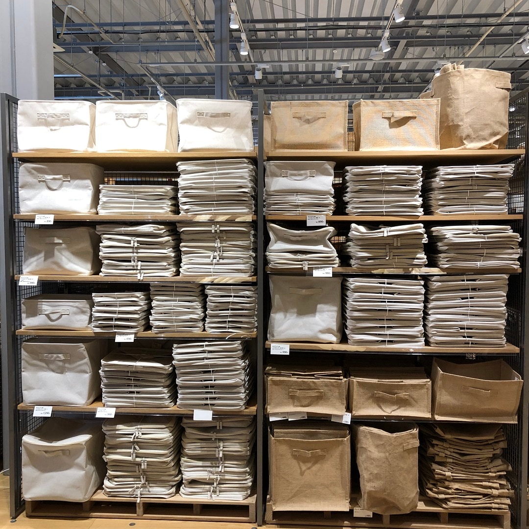 ヨークタウン水戸】並べたり重ねたりできます「ポリプロピレンケース