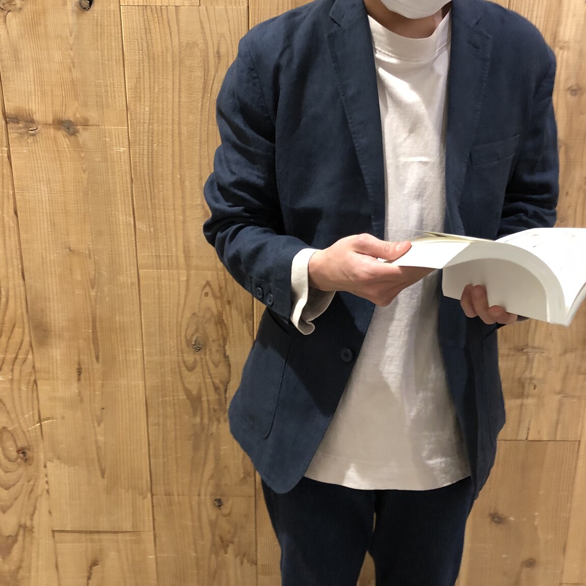 【未使用】無印良品　ヘンプ　スーツ