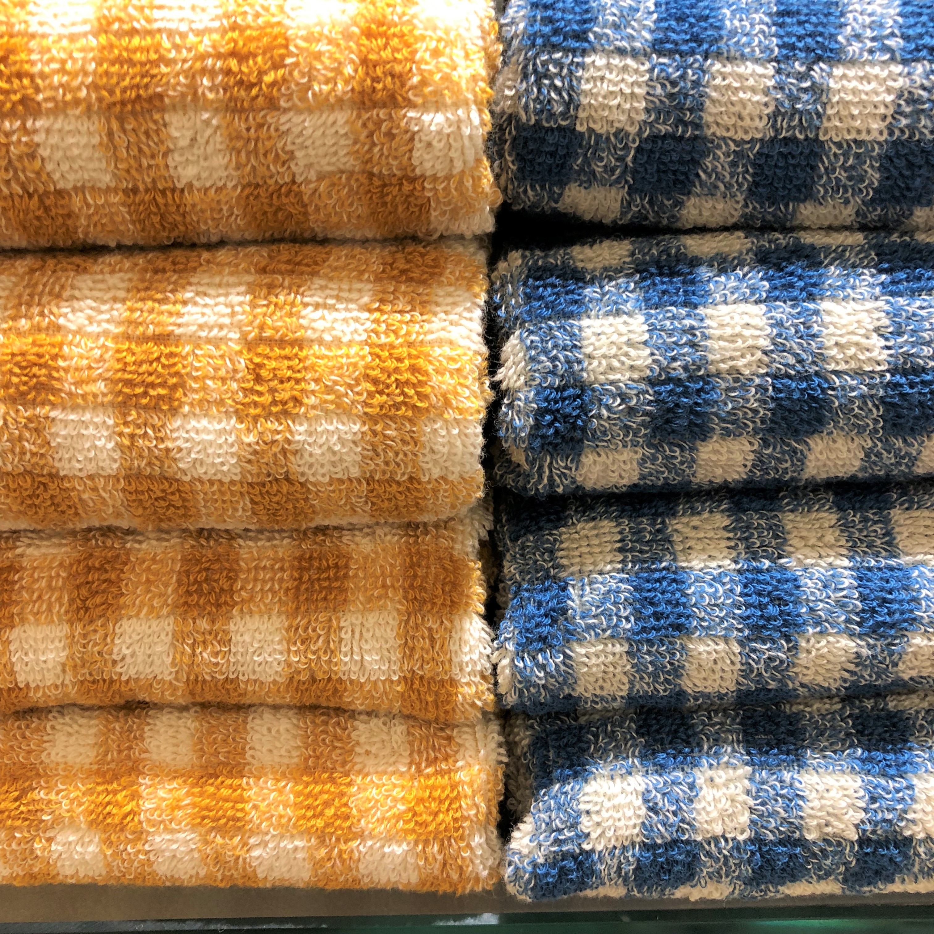 日吉東急】定番タオルにチェック柄が仲間入り！｜ 無印良品