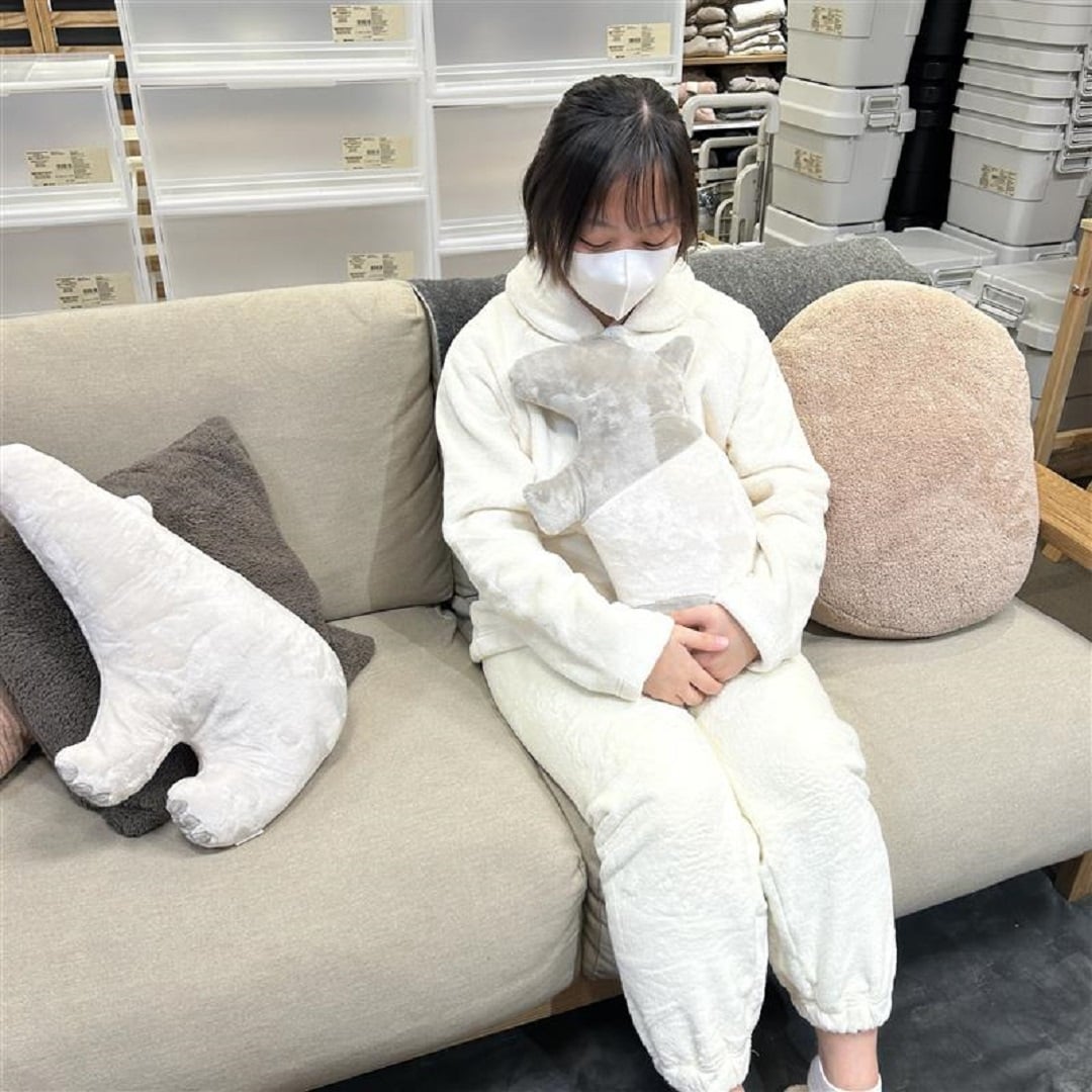 上大岡京急】静電気が起きにくい 着る毛布 パジャマのご紹介｜ 無印良品
