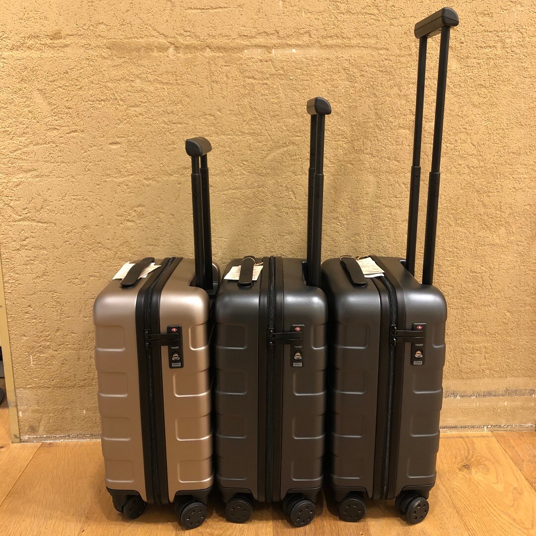 MUJIキャナルシティ博多】旅を快適に。無印良品のハードキャリー