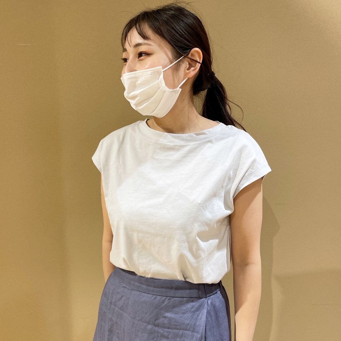 イトーヨーカドー弘前】新定番～天竺編みフレンチスリーブTシャツ