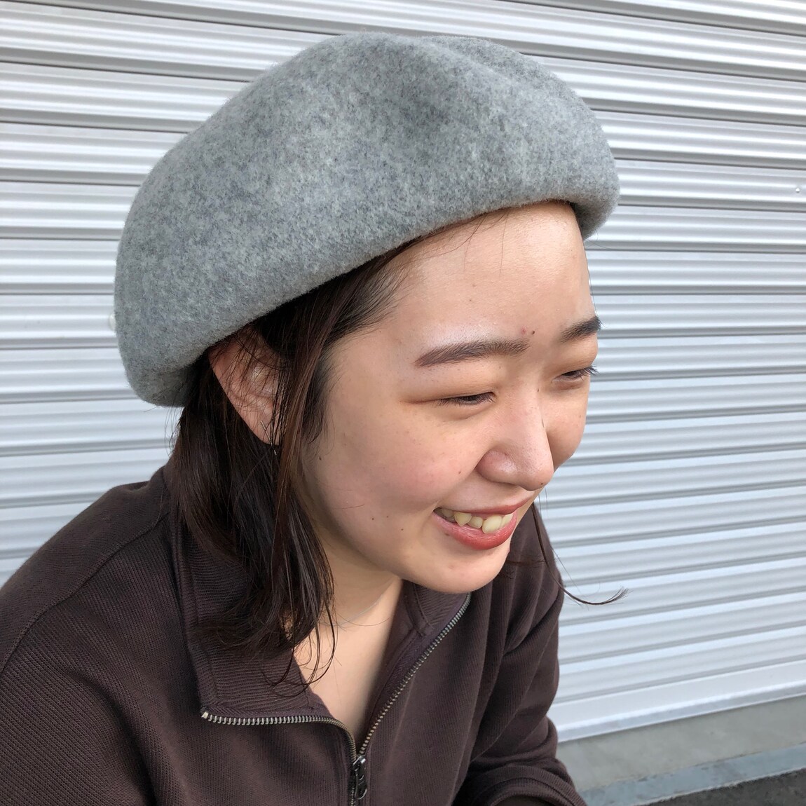 旭川花咲】ウールメルトンの帽子｜スタッフのおすすめ｜ 無印良品