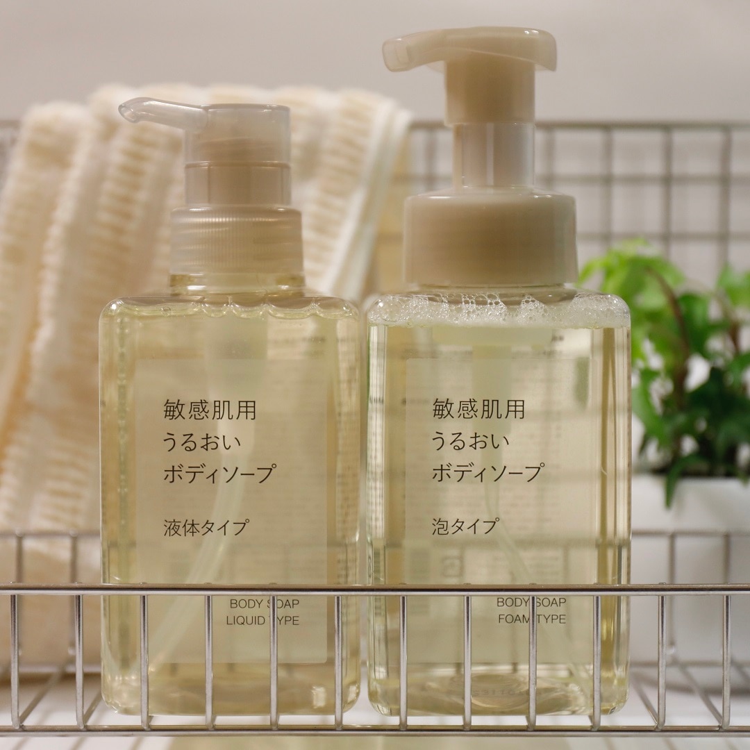池袋西武】新・ボディソープ、ボディミルク登場！｜ 無印良品