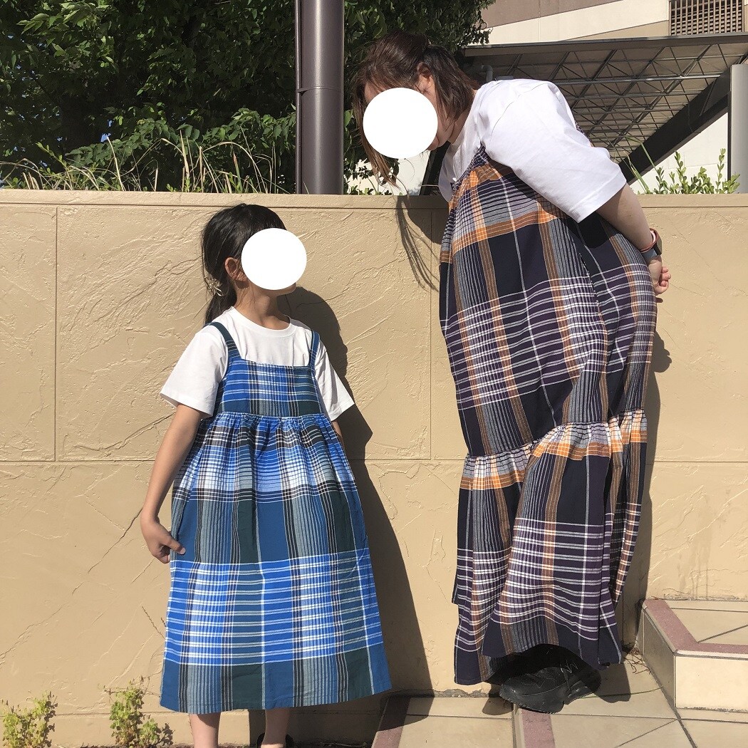 ポキプシー pokipcee マドラスチェック オールインワン ポキプシー pokipcee マドラスチェック オールインワン ポキプシー