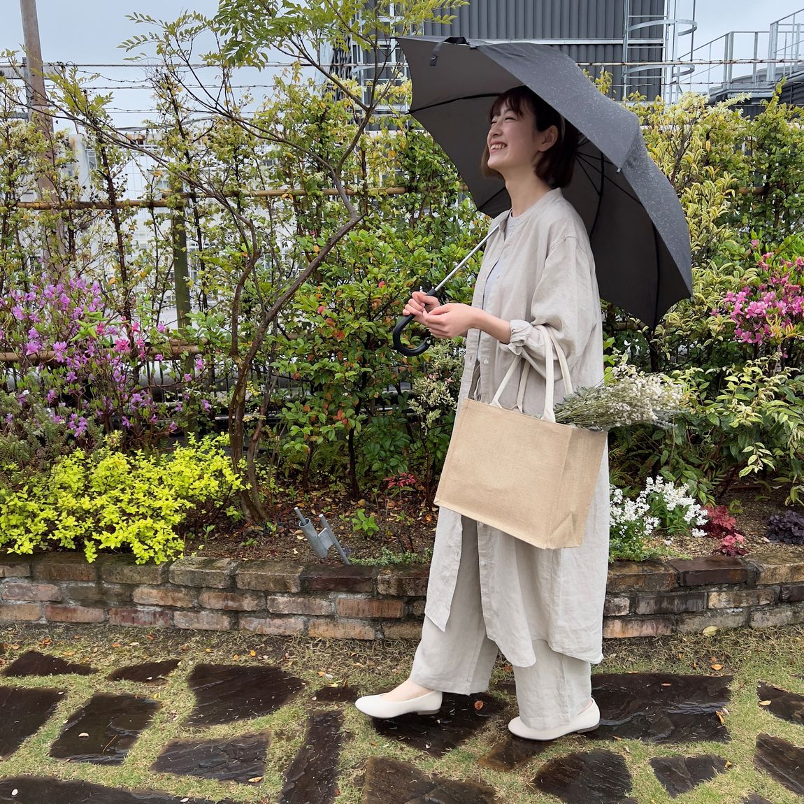 ルミネ立川】着心地を楽しむ「リネンコーディネート」｜ 無印良品