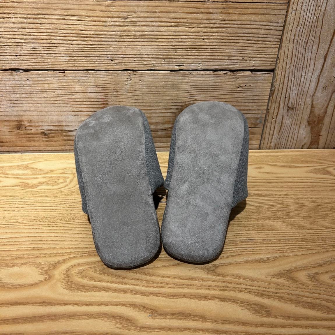 無印良品500ベルフローラかわにし】洗える足なりスリッパのご紹介