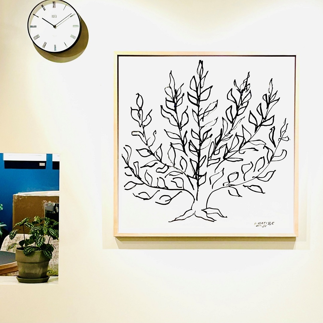 アンリ・マティス 低木 アートポスターIDEE イデー無印良品 アクタス