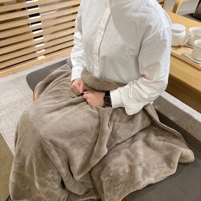 高崎モントレー】冬をあたたかく、ハーフケット。｜無印良品 高崎