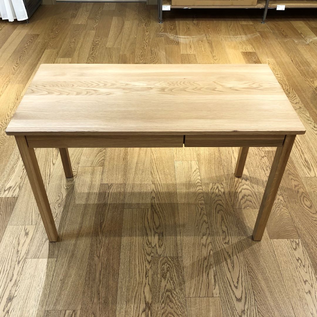 アル・プラザ長浜】新生活におすすめ 木製デスクのご紹介｜ 無印良品