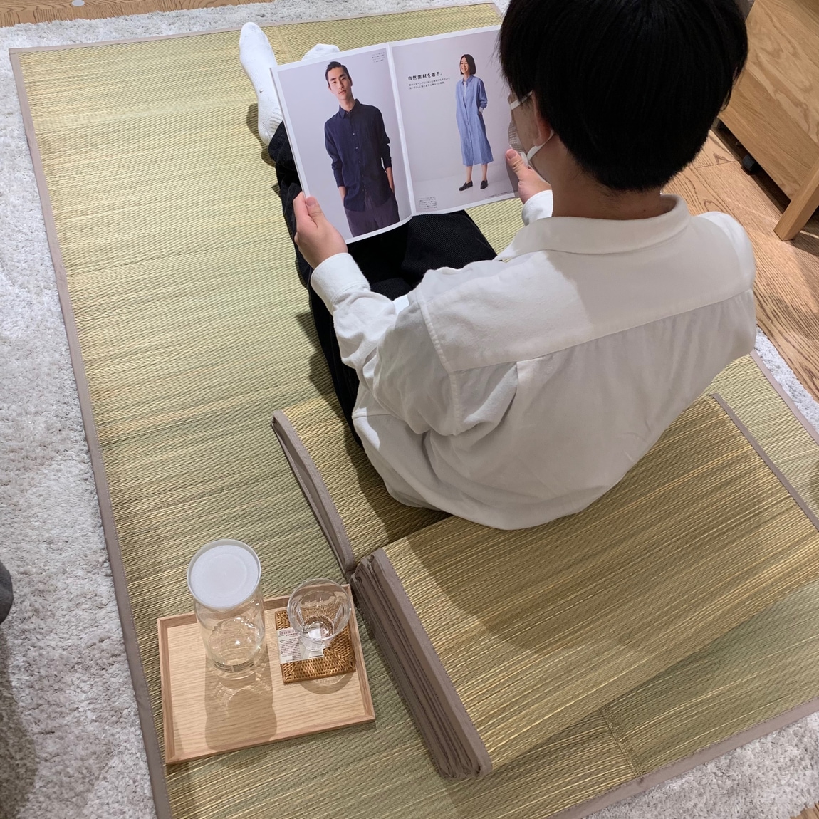 宝塚阪急】暑い季節の味方、イ草のご紹介です。｜無印良品 宝塚阪急