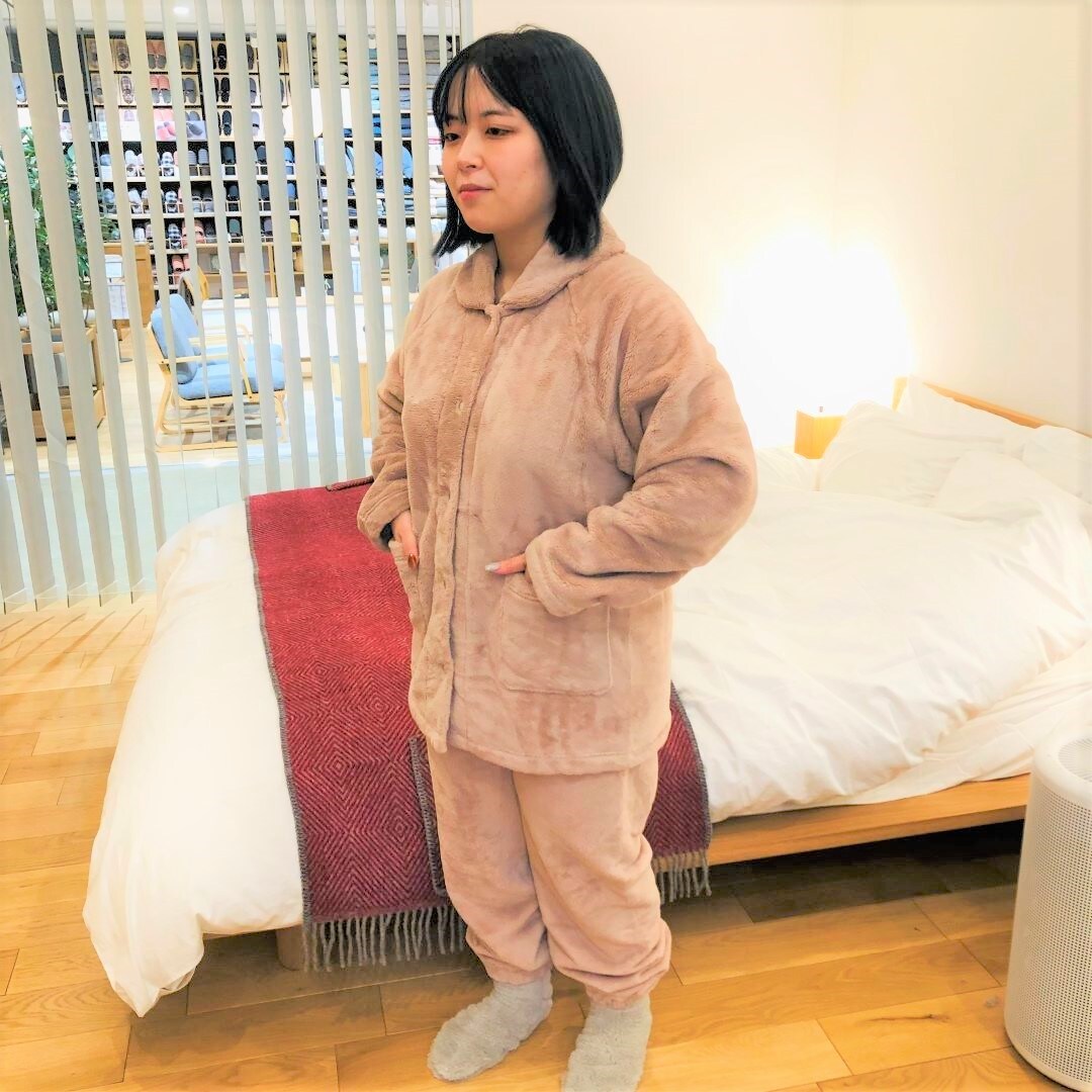 新品タグ付】無印良品 着る毛布 パジャマ ギフト用 巾着袋付