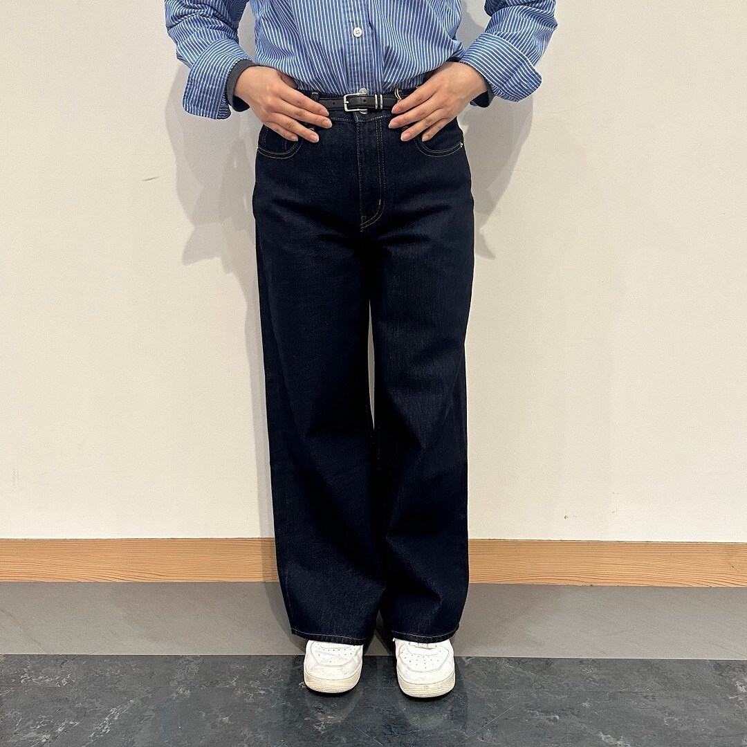 フェアモール福井】シルエットすっきり♪ワイドバギーパンツ｜ 無印良品