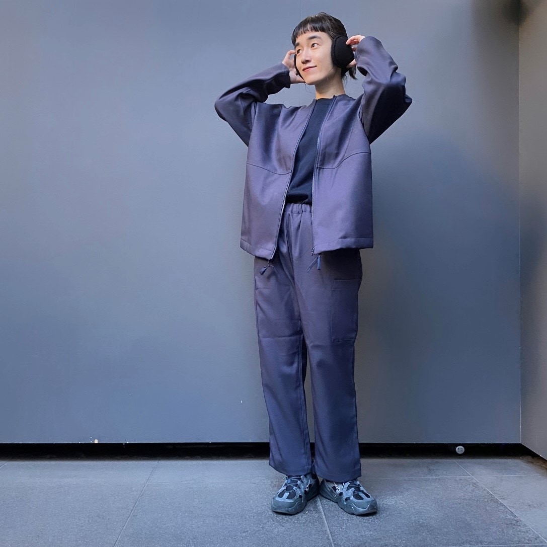 新品未使用品‼️MUJI Labo ワークブルゾン M ネイビー 神戸BAL】身長180cm｜ 無印良品