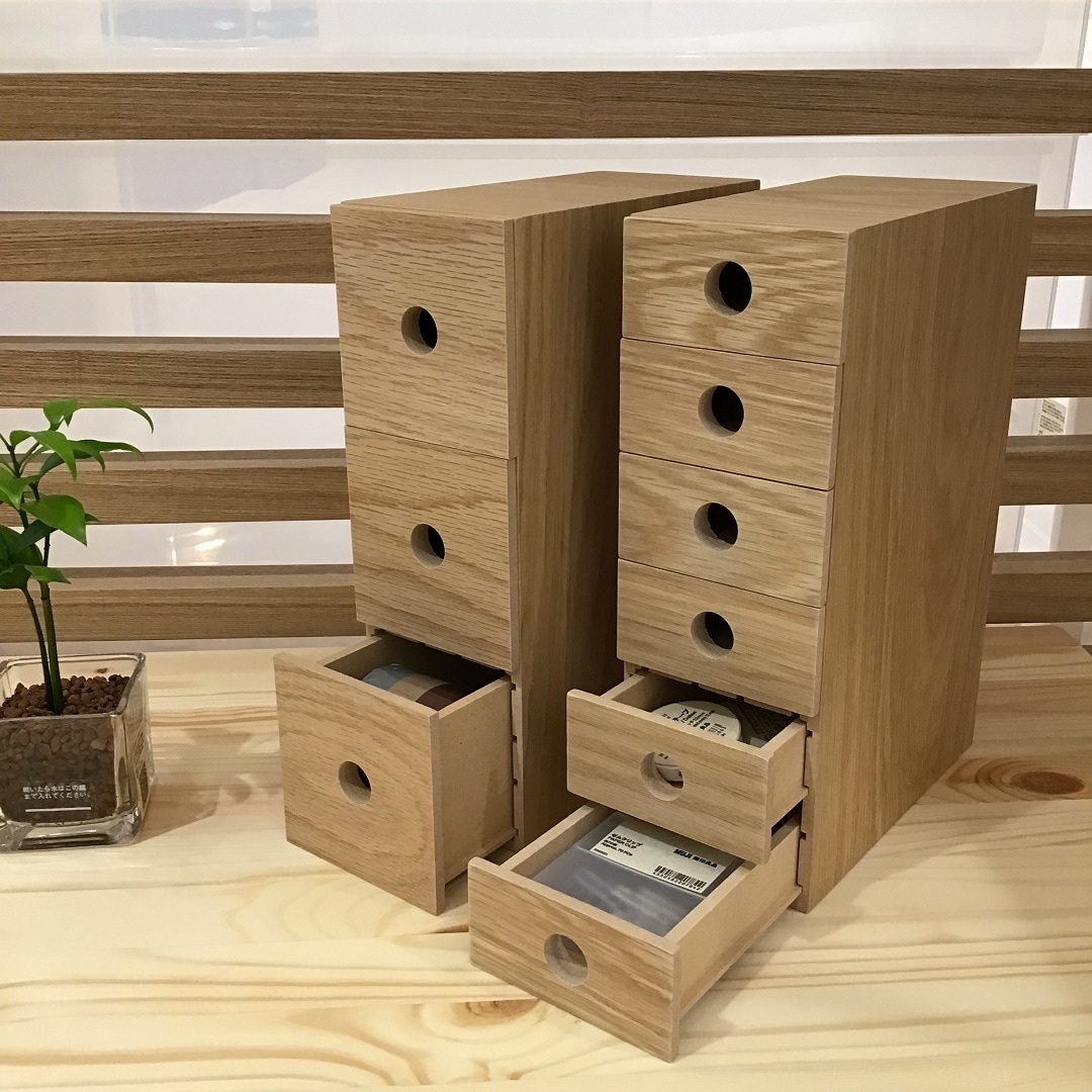 ルミネ大宮】 木製収納で整理整頓｜ 無印良品