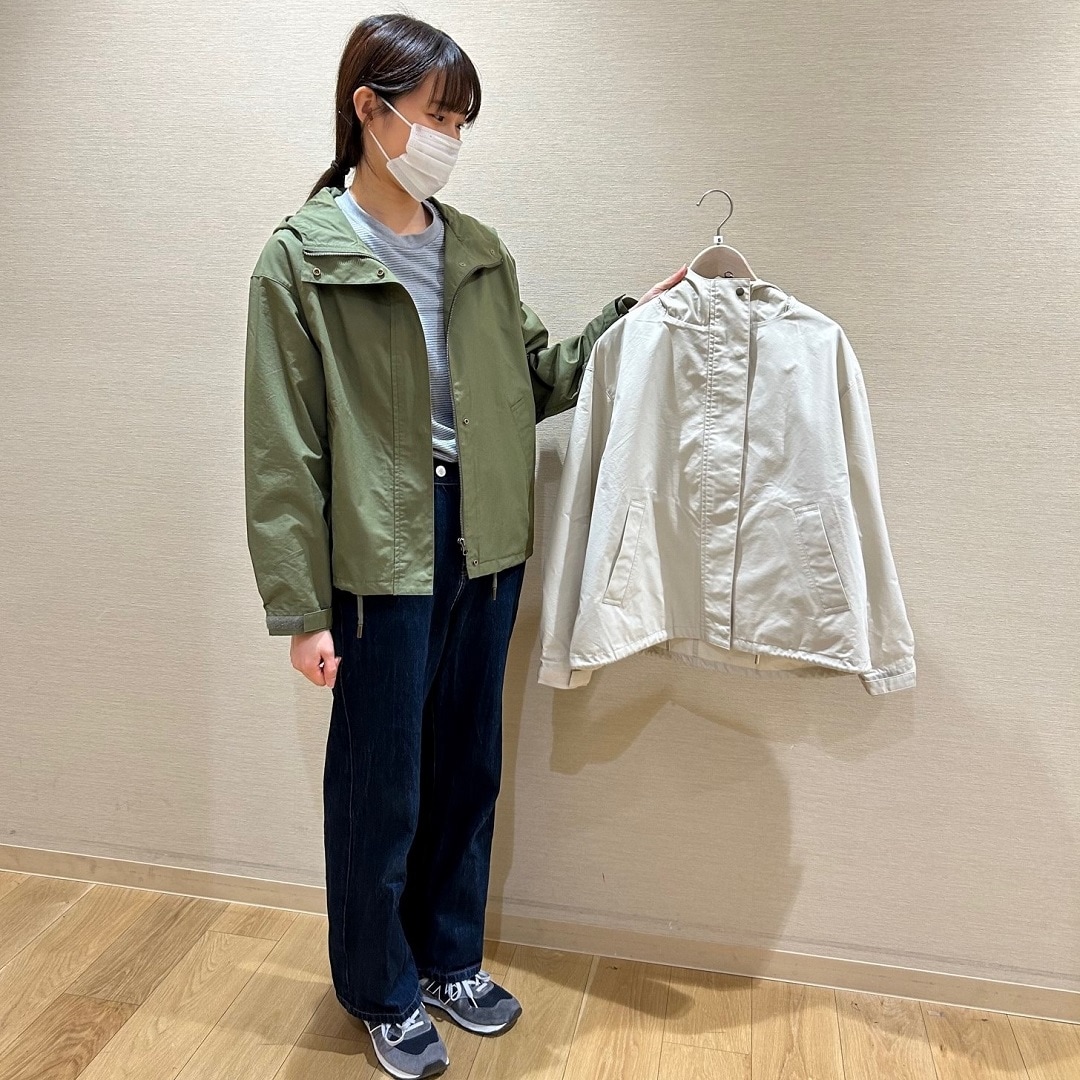 NEWoManYOKOHAMA】スタッフおすすめ 撥水フードジャケット