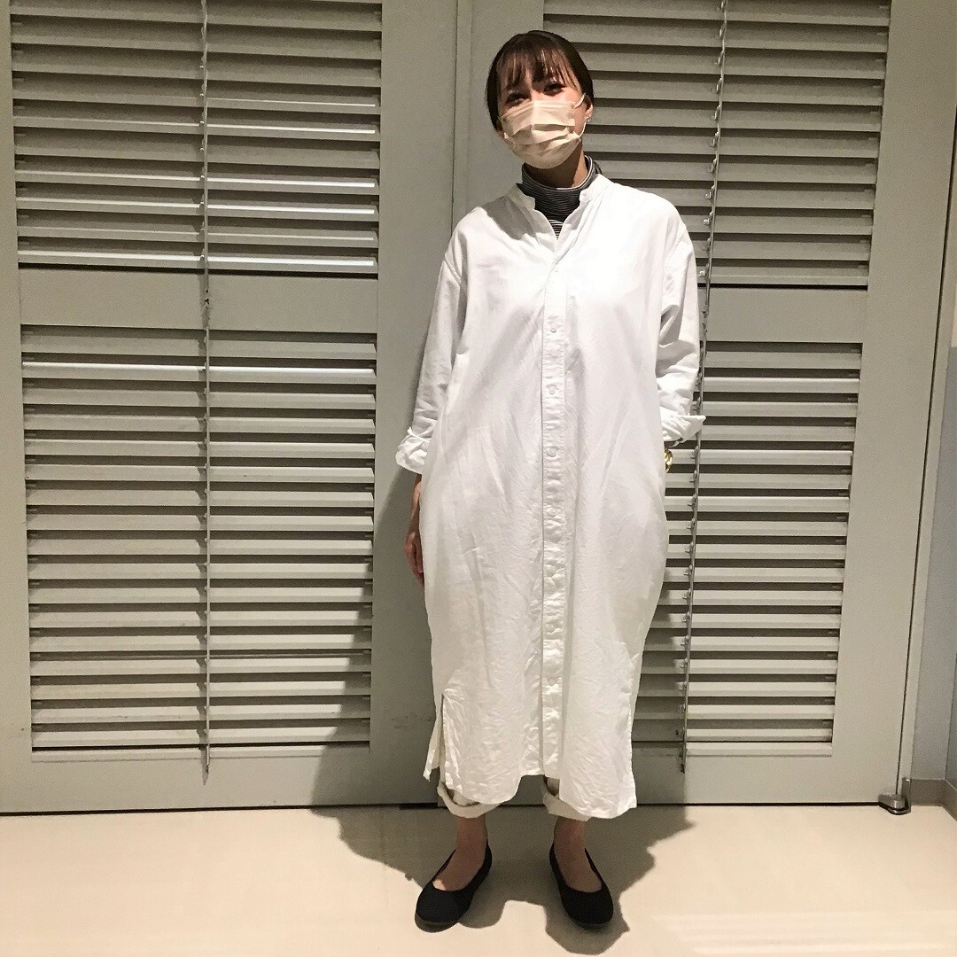 タイプストムジスタンドカラーシャツワンピース HOT，定番人気