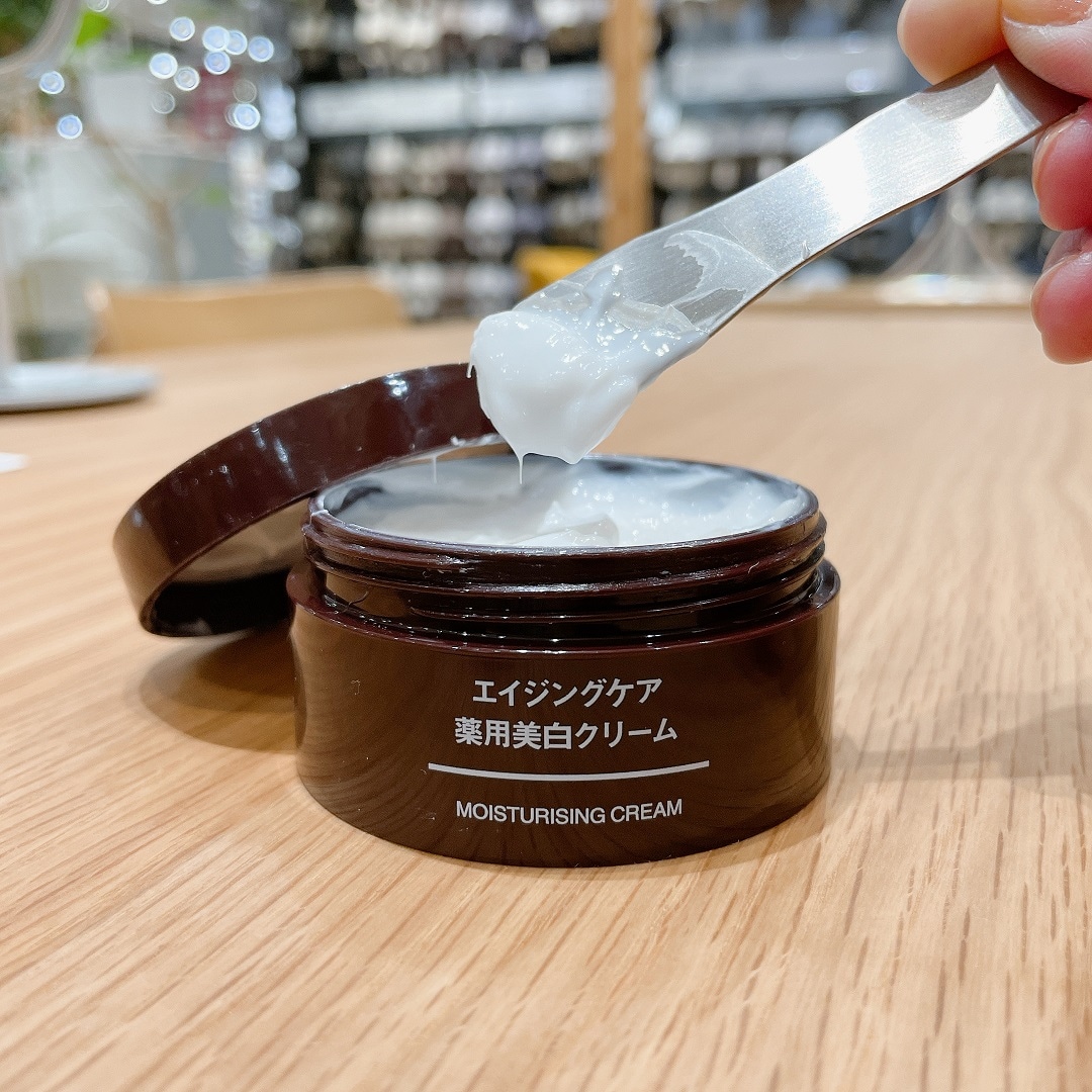 無印良品／エイジングケア薬用美白クリーム4とエイジングケア