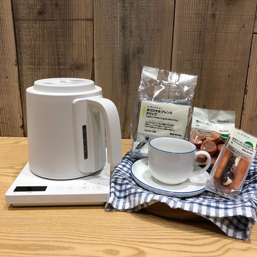無印良品 炊飯器+電気ケトル 温度調節機能付き 電気ケトル 0．8L | 無印良品