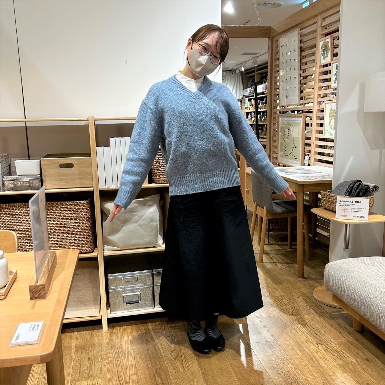 無印良品　カシミア混毛布　ダブルサイズ　タグ付き　新品未使用 無印良品 カシミア混毛布 ダブルサイズ タグ付き 新品未使用 寝具