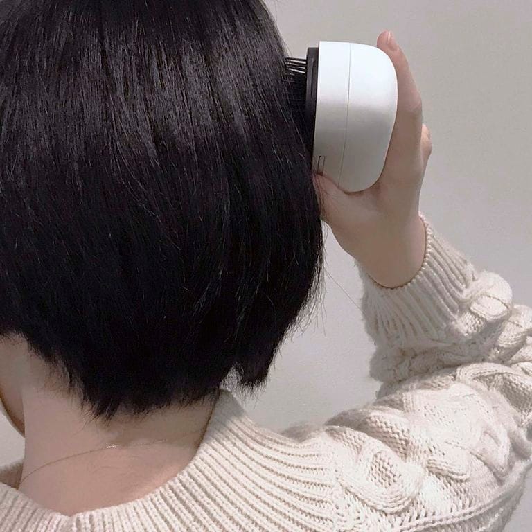 振動 ヘアブラシ