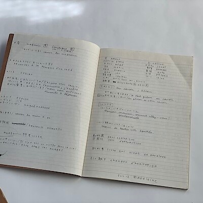 「中学生の頃、母の真似をして、手に取ったノート」甲斐みのり（文筆家）