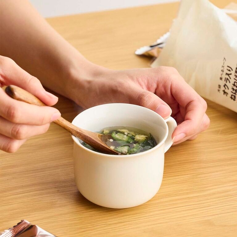 オクラ入り ねばねば野菜のスープ