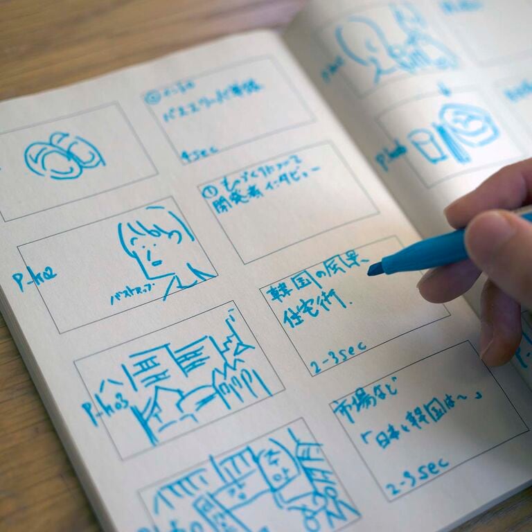 週刊誌 4コマノート
