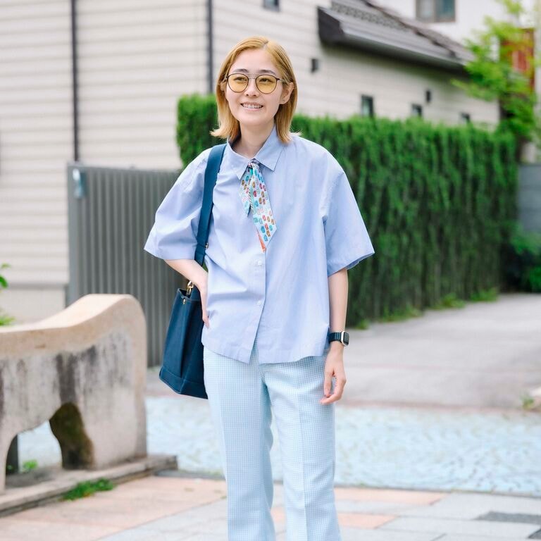 「奇を衒わないデザインにこそ、着る人それぞれの個性が出る」小田原愛美（イラストレーター）