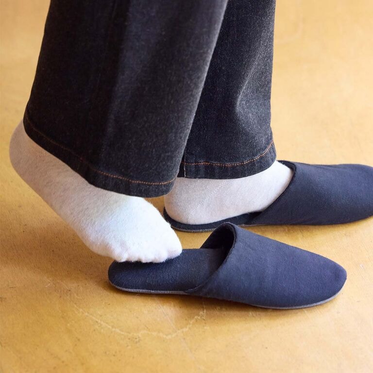 洗える 携帯用スリッパ