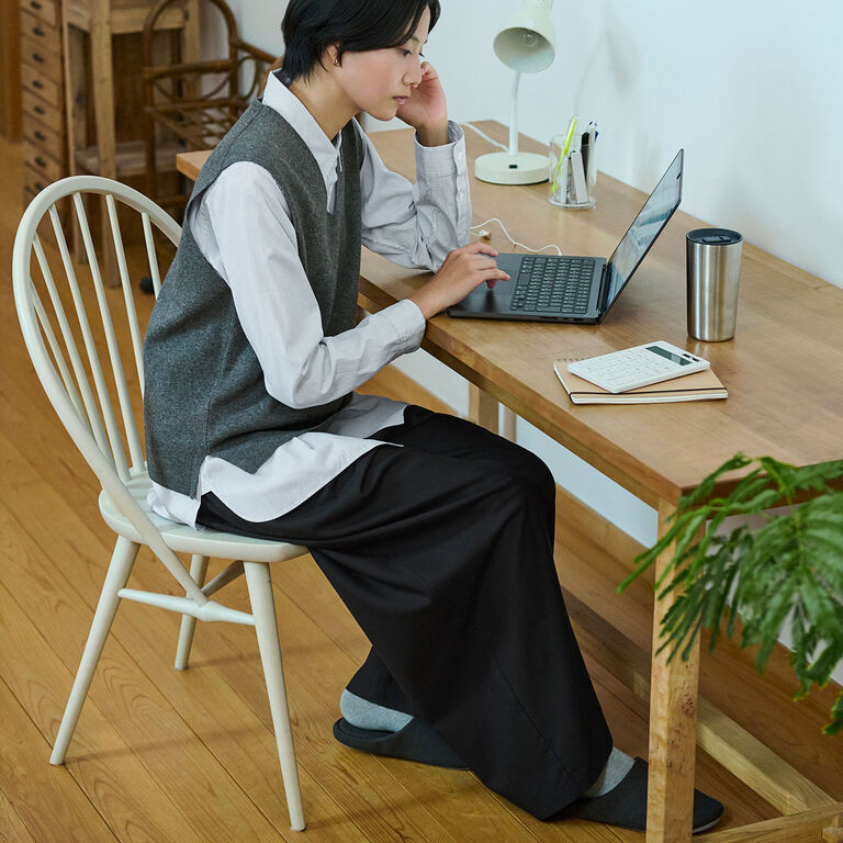 無印良品 きほん服 イージーパンツ