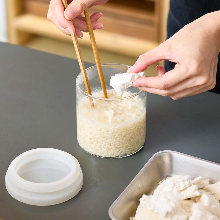 耐熱ガラス 丸型保存容器